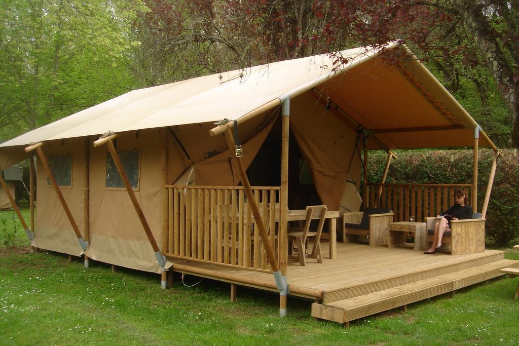 Camping De La Bonnette Caylus 객실 사진